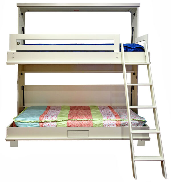 Price as Shown $4,988. Price includes Newport style Bunk Bed in Paint Grade wood with an Alabaster finish. Shipping Sale! For a limited time, Wilding Wallbeds will pay up to $400 of your shipping.