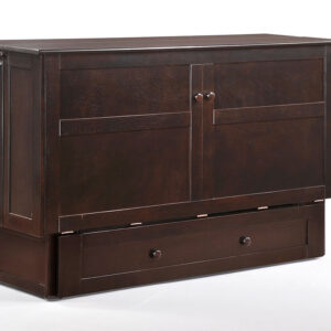 Clover Murphy Cabinet Bed - Dark Chocolate