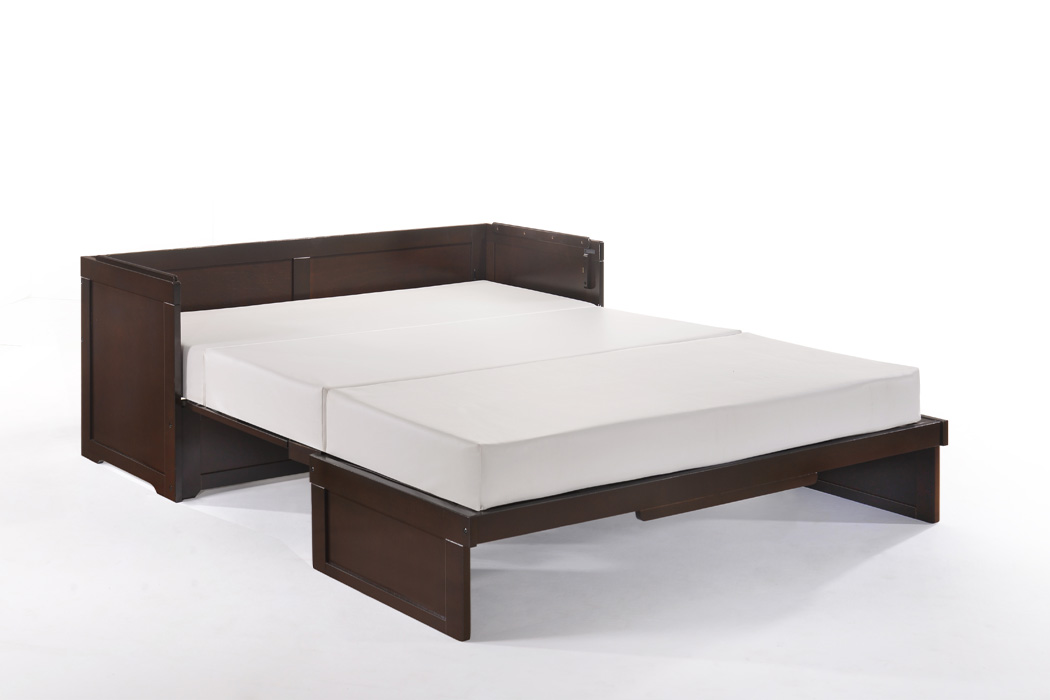 cube murphy cabinet bed open