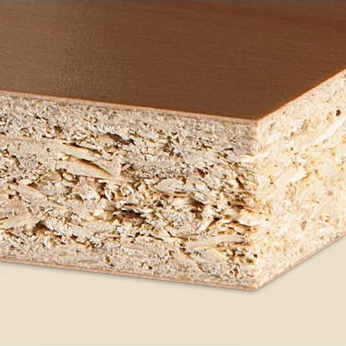 Particle board