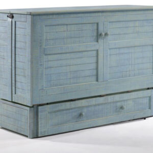 Poppy Murphy Cabinet Bed - Skye Blue