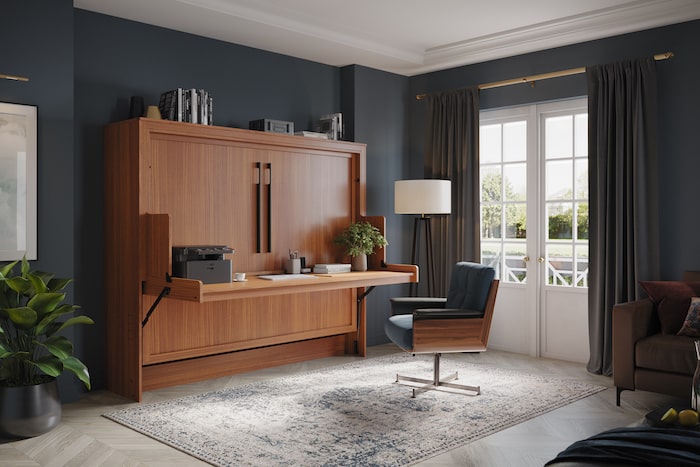 Nova Murphy Desk Bed in modern home office