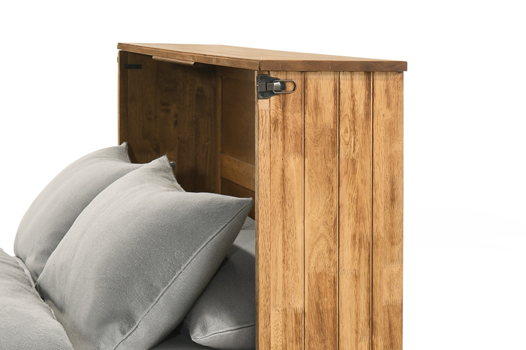 Ranchero Murphy Cabinet Bed in Bakar latch