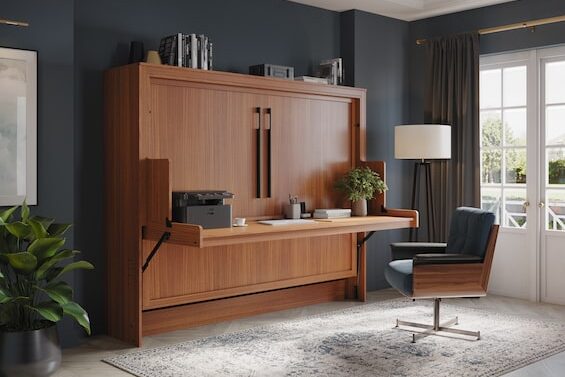 Nova Murphy Desk Bed in a modern office