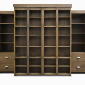 Queen Bifold Bookcase Bed Special