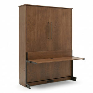 Queen Scape Murphy Bed with Studio Desk