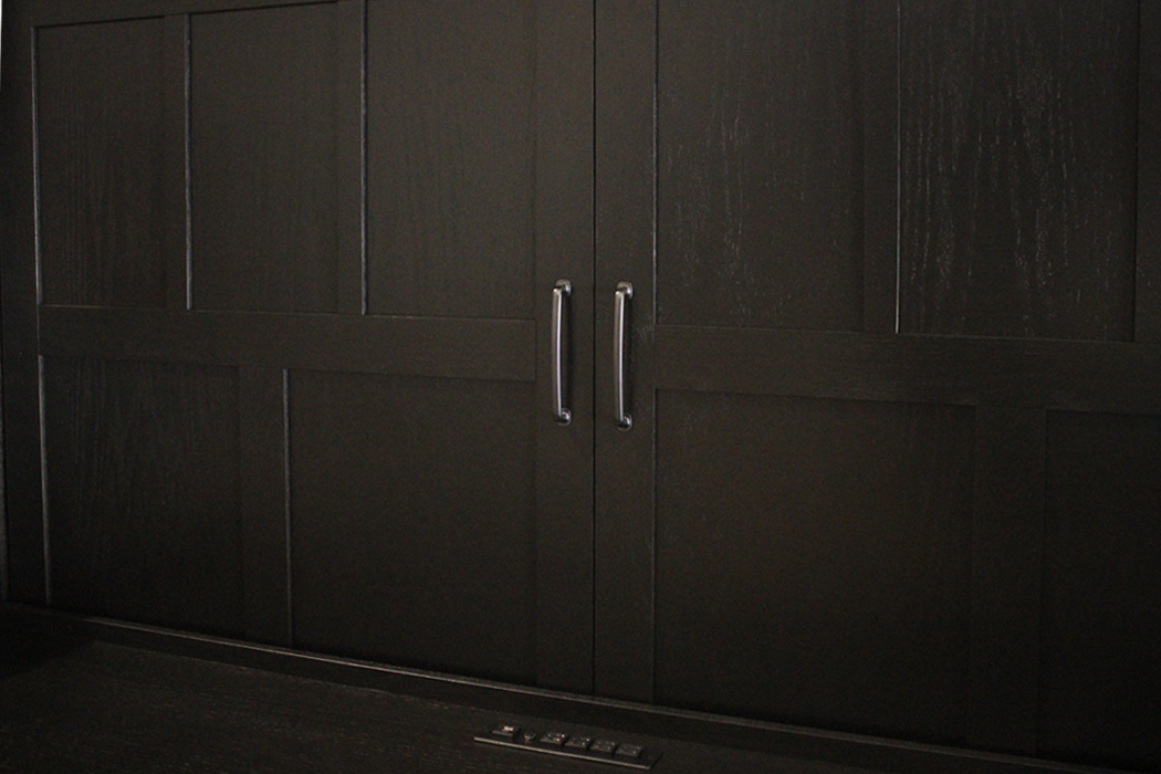 Murphy Desk Bed Black Oak