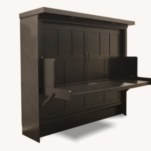 Murphy Desk Bed Black Oak