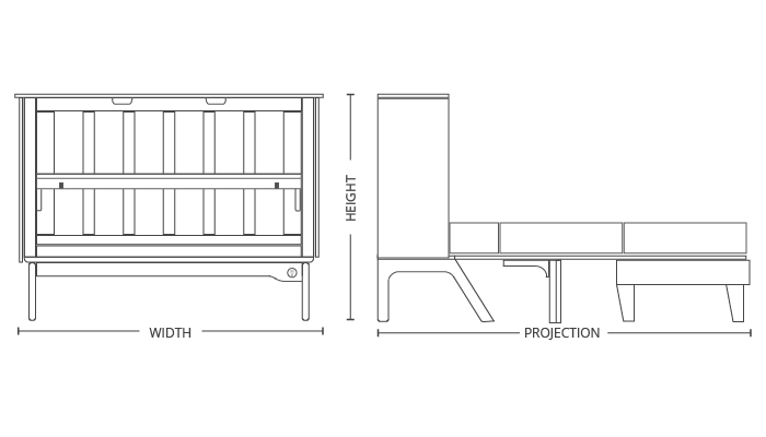 olympia murphy cabinet bed diagram