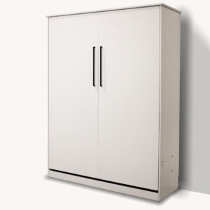 White Scape Murphy Bed