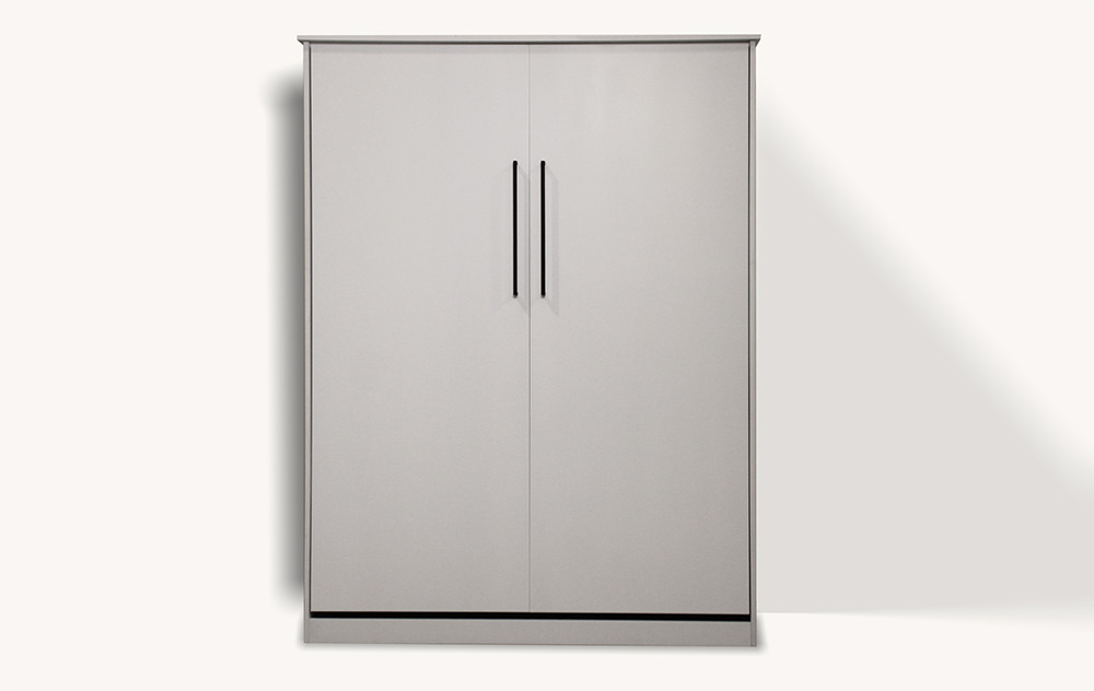 White Scape Murphy Bed