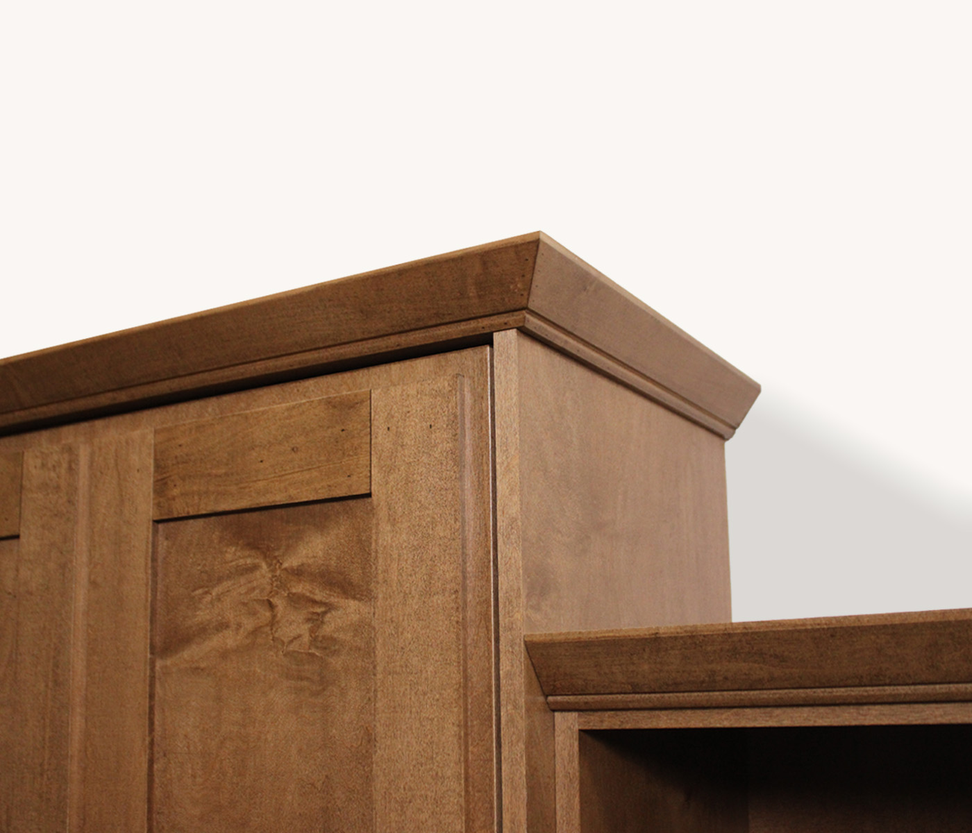 Remington Murphy Bed in Maple wood and english manor finish